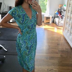 Jones New York Faux Wrap Dress